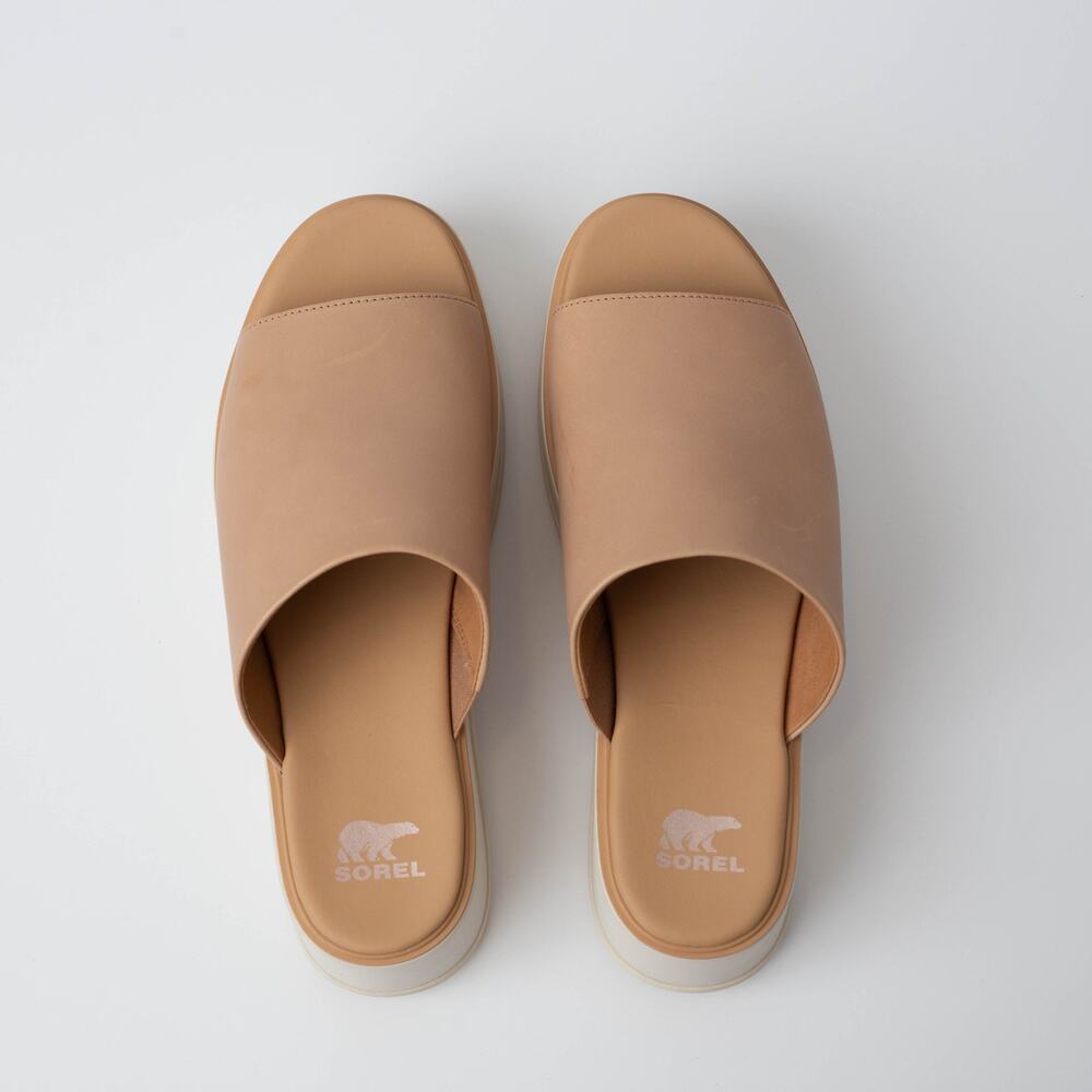 SOREL DAYSPRING™ Slide Women's Platform Sandal in Beige